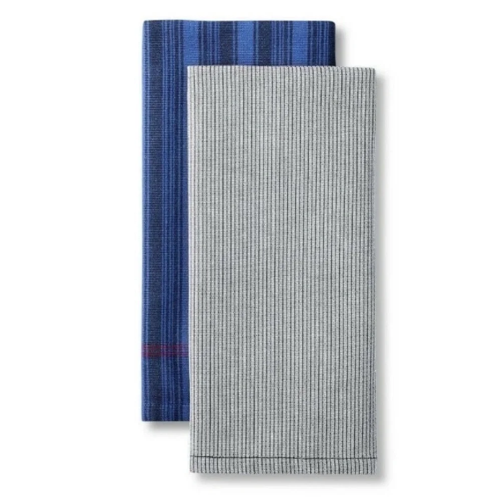 Levi’s LIMITED EDITION Striped Cotton Kitchen Towel Set of 2